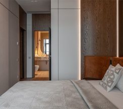 Трехкомнатный апартамент Luxury Dubai с двумя спальнями в Real Apartments Sochi