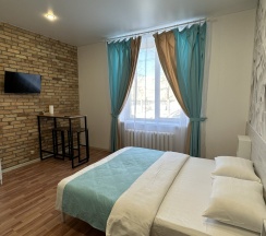 1-комнатные апартаменты студия с 1 двуспальной кроватью в Баринн