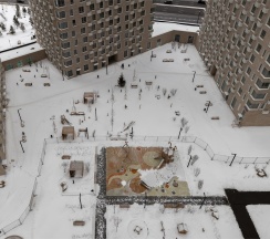 Flamandia - 4х местные премиум-апартаменты около м.Сокол (15 этаж) в Smart Lofts Moscow