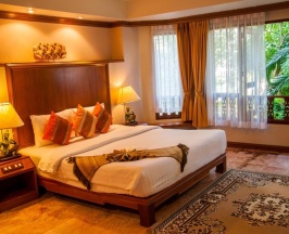 Двухместный номер Grand Deluxe с балконом двуспальная кровать в Курортный отель The Fair House Beach Resort & Hotel