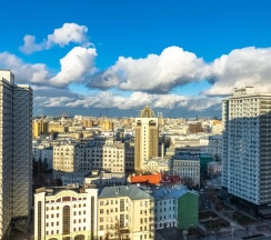 Студия Premium с панорамным видом в Апарт-отель АпартАрбат