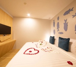 Семейный люкс с 2 комнатами в Golden Paradise Hotel