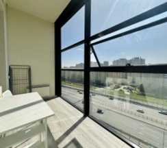 Видовая студия Делюкс с балконом 657 (5.2) 9 эт в Nv Hotel