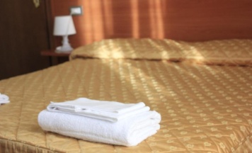 Двухместный номер двуспальная кровать в Hotel Bellevue