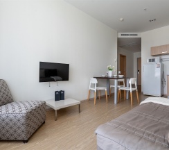 Двухкомнатные апартаменты с одной спальней (6-12 этаж) в Real Apartments Sochi