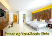 Двухместный номер Deluxe 2 отдельные кровати в Naiyang Place Phuket Airport