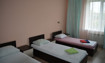 Стандарт с тремя односпальными кроватями в Гостевой дом