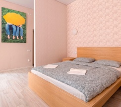 Двухместные апартаменты Standard (двуспальная кровать) в Апартаменты J&N Apartments Крепостная