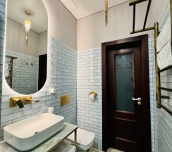 Двухместный номер Aquamarine с 2 односпальными кроватями в Green place