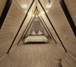 Коттедж с красивым видом из окна в A-Frame Синильга