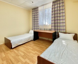 Двухместный номер Economy 2 отдельные кровати в Alma-Ata Hostel