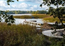 Лодж №3 с удобной кухней и видом на залив в Vyborg Bay