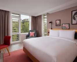 Стандартный номер с кроватью Queen size в Hampton by Hilton Moscow Rogozhsky Val