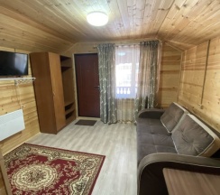 Четырёхместный коттедж с красивым видом из окна в Эверест