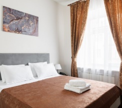 Комфортный номер с двумя отдельными кроватями в Имидж