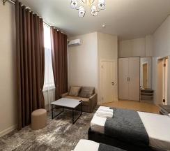 Номер стандарт с 2 односпальными кроватями в Сова