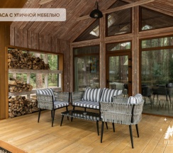 БАРНХАУС №12 ( ДО 4 ГОСТЕЙ ) в Berloga Country Resort