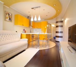 1-комнатные апартаменты студия #1480 в Deluxe apartments