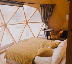 Глэмп №2 с видом на залив в Vyborg Bay