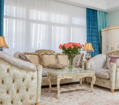 Люкс с террасой двухкомнатный в Южное взморье