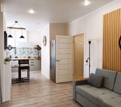 Апартаменты с балконом в Апартаменты на Советской 105А, 11 этаж, Loft