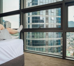 Двухместный номер Deluxe двуспальная кровать в Four Points by Sheraton Josun, Seoul Station