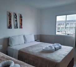 Трёхместный номер Standard c 1 комнатой в Hotel Atlântico Sul