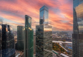 Апартаменты Апартаменты на 52 этаж, Sky Royal, 1-й красногвардейский проезд 22с2 в Москве