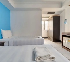 Двухместный номер Economy 2 отдельные кровати в Thapae60 Mini Hotel
