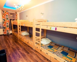 Кровать в общем номере в Greg&Tom Beer House Hostel