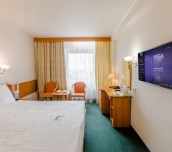 Стандарт с двуспальной кроватью ( Отель Вега, Измайловское шоссе 71, 3В) **** в Фаворит Вега