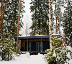 Коттедж 4+2 без сауны с террасой 34 в Красное озеро