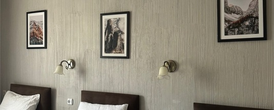 Трёхместный улучшенный с раздельными кроватями в Bostan