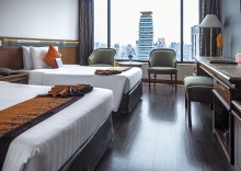 Двухместный номер Superior с видом на город 2 отдельные кровати в Bangkok Hotel Lotus Sukhumvit 33 by Compass Hospitality