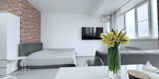 Минеральные Воды: Апартаменты Апартаменты Sutki Rent с красивым видом на горы