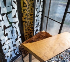 Трёхместный номер Standard с красивым видом из окна в Cabin shale