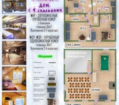 Дом с четырьмя спальнями в Беличье