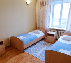 Стандартный двухместный номер с двумя раздельными кроватями в Радуга