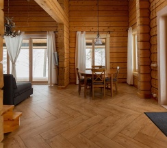 Коттедж премиум (Зелёный дом) в Forrest Lodge Karelia