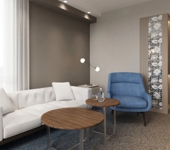 Двухместный люкс Senior двуспальная кровать в Courtyard by Marriott Kazan Kremlin