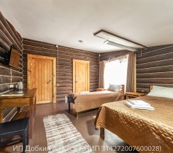 Бунгало "Семейный с каминным залом" в Чыгыш. Отдых на Алтае