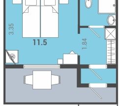 номер "Стандарт" в Золотая долина