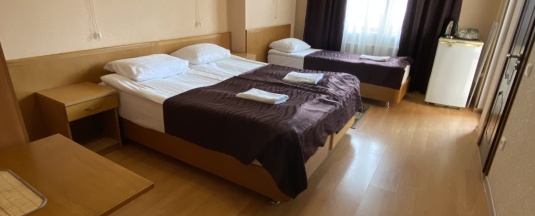 3-х местный стандарт с балконом в Патио