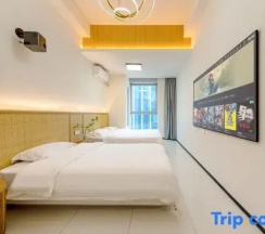 Двухместный номер Standard (2 отдельные кровати) в Dream Inn Hotel (Songjiazhuang Subway Station Branch)
