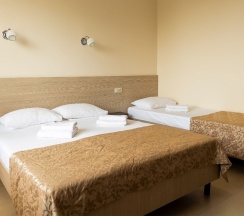 3-х местный стандарт с французским балконом в Морская волна