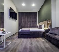 Номер стандарт с 1 двуспальной кроватью в Алекс