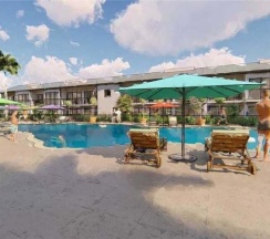 Апартаменты с балконом в Deluxe King Resort View Rm 107 Apartment 1