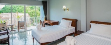 Двухместный номер Deluxe 2 отдельные кровати в Bora Bora Villa Phuket