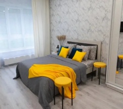 Апартаменты Comfort с 2 комнатами в Квартира 2к Уник Апарт Канарейка напротив Лдк и Кузбасс Арены Московской площади Новой набережной