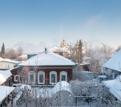 Коттедж с красивым видом из окна в Гостевой дом